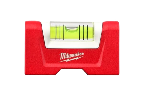 Milwaukee  4932472122 TEDoro-mwero weCompact Bubble (7.6 CM, Magnetic), Tsvuku