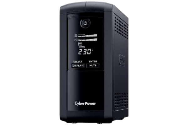 CyberPower  Systems ValuePRO linjeintera. 700VA/390 W 4 x Schuko VP700ELCD