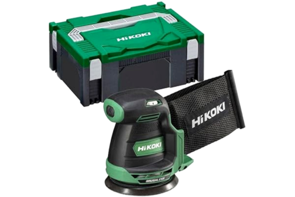 HiKOKI Orbitalslipmaskin 18 V Ø125 mm (enskild produkt) i set - HIKOKI SV1813DAW2Z