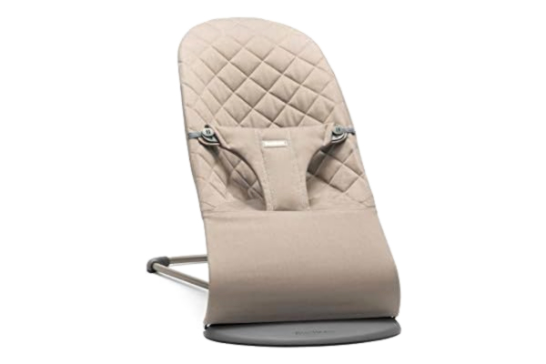 BabyBjörn  Babysitter Bliss, Vävd, Klassisk quilt, Sandgrå