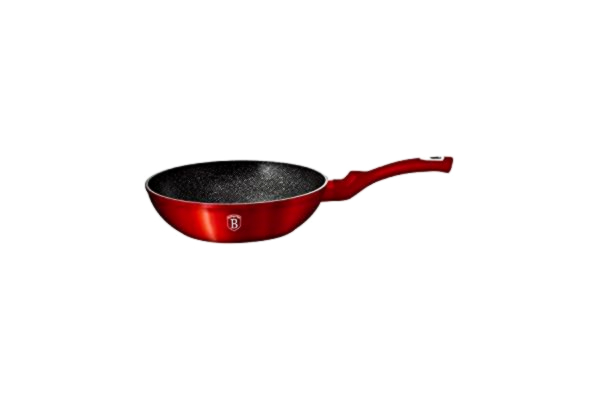 Berlinger Haus WOK GRANITOWY 28cm BERLINGERHAUS RED METALLIC BH-1267