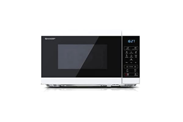 Sharp  YC-MS02E-W - microwave oven - freestanding - Valkoinen