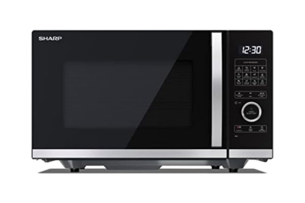 Sharp  Quality series YC-QG254AE-B - microwave oven with grill - freestanding - black