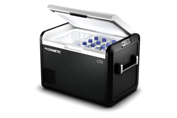 Dometic  CFX3 55 lodówka pudełko Czarny, srebrny 48 L elektryczny CFX3 55, czarny, srebrny, plastikowy, poliuretan (PU), LCD, 48 L, R134a