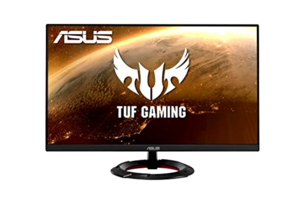 Asus ASUS TUF Gaming VG249Q1R - LED-skærm - gaming - 23.8 - 1920 x 1080 Full HD (1080p) @ 165 Hz - IPS - 250 cd/m² - 1000:1 - 1 ms - 2xHDMI, DisplayPort - højtalere