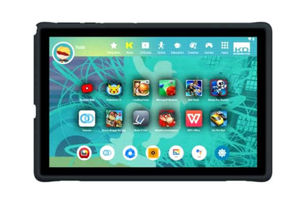 Kurio  Tab XL 2 - groot 10'' scherm - veilig online – vertrouwd kindertablet – met ouderlijk toezicht – 16GB – antraciet grijs
