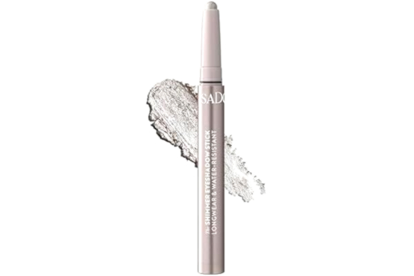 IsaDora  The Shimmer Eyeshadow Stick - Skimrande, Vattenresistent Krämögonskugga (40 silverhöjdpunkt)
