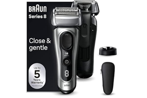 Braun  Series 8 8517s våd og tør Galvano Sølv