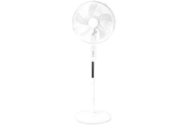 Nedis  WIFIFN10CWT - Køleventilator - gulvstående - 40 cm - CEE 7/16 - hvid