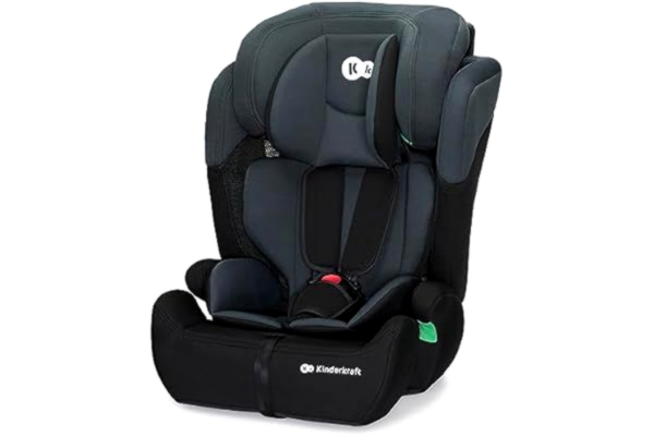 KinderKraft Kinderkraft COMFORT UP i-Size bilbarnstol 76–150 cm, R129 Godkänd, 5-Punktsbälte, Justerbart Nackstöd, Ventilerad Klädsel, Växer Med Barnet, Svart