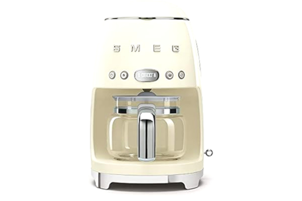 SMEG Smeg Smeg 50's Style kaffemaskine 10 kopper Crème hvid