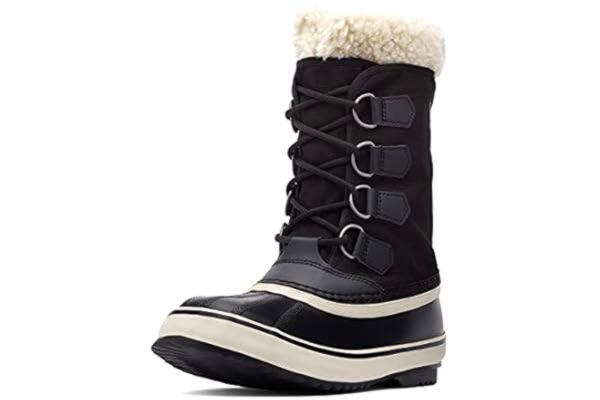 Sorel  Women's Winter Boots, Winter Carnival, Black (Black, Stone), Size: 5
