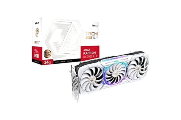 ASRock  Radeon RX 7900 XTX Taichi White OC - 24GB GDDR6 RAM - Näytönohjaimet