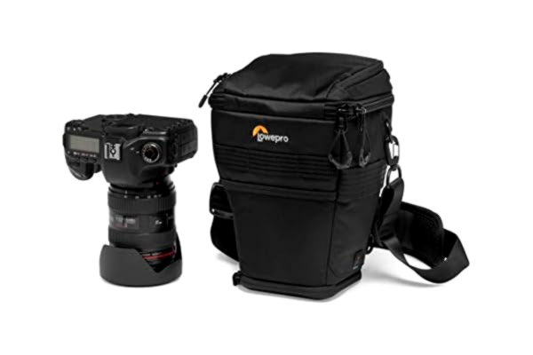 Lowepro  ProTactic TLZ 70 AW DSLR-toploader – expandera för att hålla upp till 24–70 mm f/2,8 och linshuva med porträttgrepp – kamerautrustning till personliga tillhörigheter – för DSLR som Canon 5D –