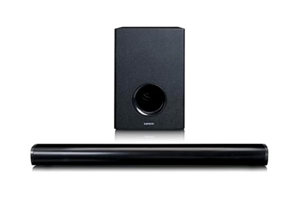 Lenco  SBW-801BK - Bluetooth® soundbar with wireless subwoofer - Black