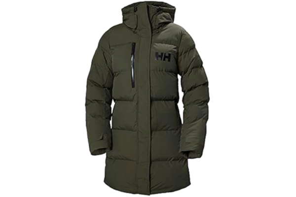 Helly Hansen  dam Parka W Adore Puffy, Utility Green, M