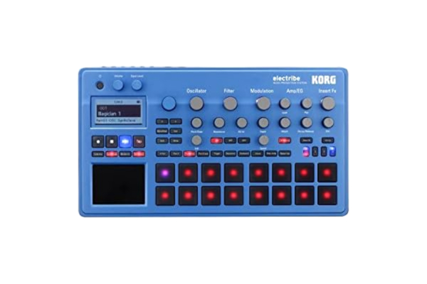 Korg  EMX2 Electribe Muzyka Stacja Produkcyjna - Niebieski