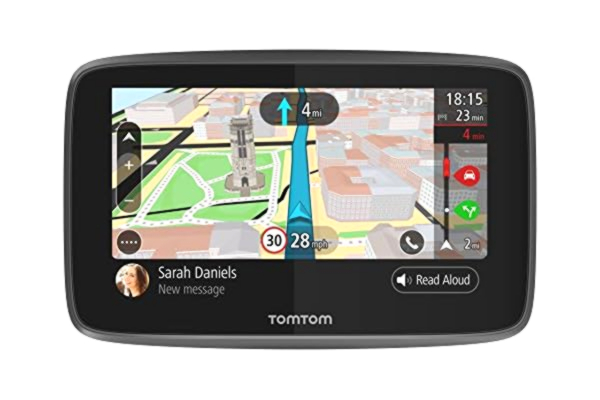 TomTom  Car Sat Nav GO 620, 6 Inch with Handsfree Calling, Siri, Google Now, Updates via WiFi, Lifetime Traffic via Smartphone and World Maps, Smartphone Messages, Capacitive Screen