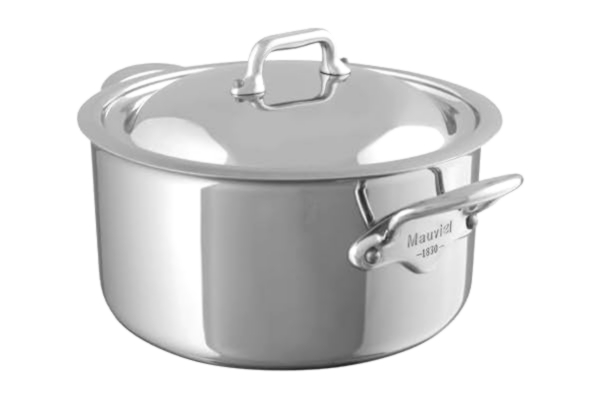 Mauviel  1830 "M'cook" sås, utan lock, RIF. 523112, rostfritt stål, 16 cm