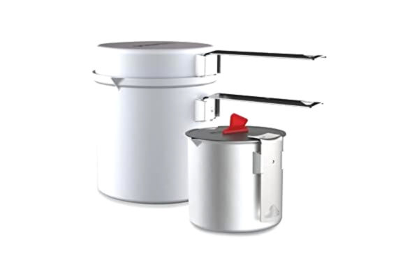 Primus  Unisex – Vuxen Essential Trek Pot Gryt-serie, silver, 1,0 l 0,6 L