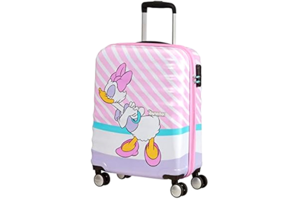 American Tourister  Wavebreaker Disney Spinner S (55 cm - 36 L), S (55 cm - 36 L), wielokolorowy (Daisy Pink Kiss), S (55 cm - 36 L), Spinner S (55 cm – 36 l)