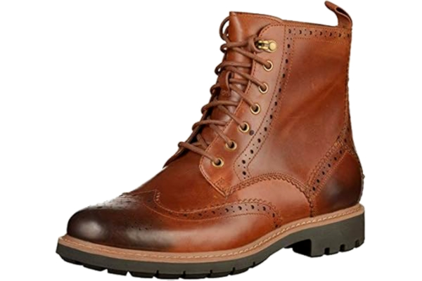 Clarks  Batcombe Lord, Bottes Chelsea Homme, Marron (Dark Tan Lea), 41 EU
