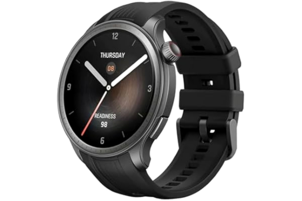 Amazfit  Balance 46 mm smartwatch, kontaktlös NFC-betalning, AI fitness tracker, 14 dagars batteritid, sömn- och hälsoövervakning, GPS, 150 sportlägen, Bluetooth-samtal för Android och iPhone