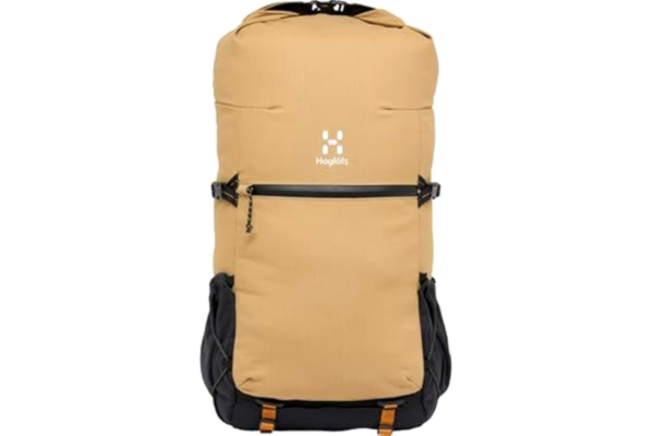 Haglöfs  Ardos Rolltop 22 – ryggsäck, cinnamon brun/äkta svart, Einheitsgröße