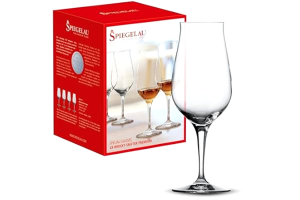 Spiegelau  & Nachtmann, 4-delat whiskymugg-set, Snifter Premium med draget handtag, 4460177