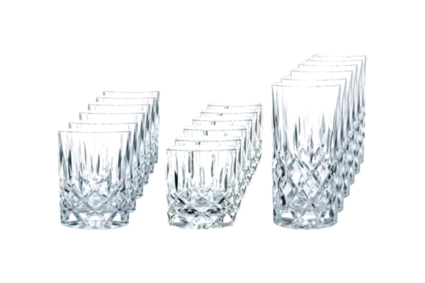 Nachtmann Spiegelau & Nachtmann 101764 Noblesse mugg set 18 delar Z106785 klar