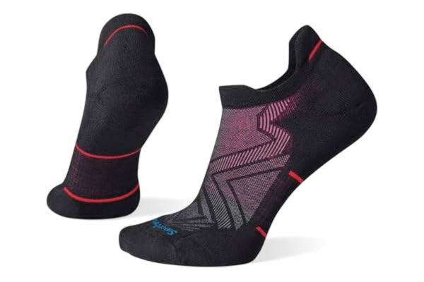 Smartwool  Run Targeted Cushion Low Ankle Strumpor för kvinnor, Black, M