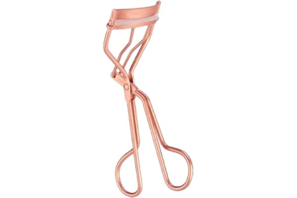 Tweezerman TWEEZERMAN Classic ögonfransböjare (Inklusive 3 ersättningsdynor, rostfritt stål), Roséguld