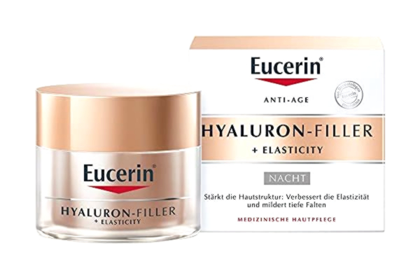 Eucerin  Anti-Age Hyaluron-Filler Nachtpflege Creme, 50 ml Cream