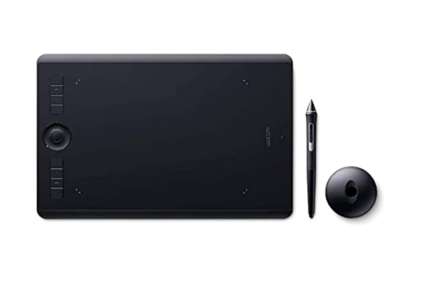 Wacom  Intuos Pro Pen Tablet (Size: M) – Medium Professional Graphic Tablet incl. Wacom Pro Pen 2 Stylus with Replacement Tips – Compatible with Windows & Apple