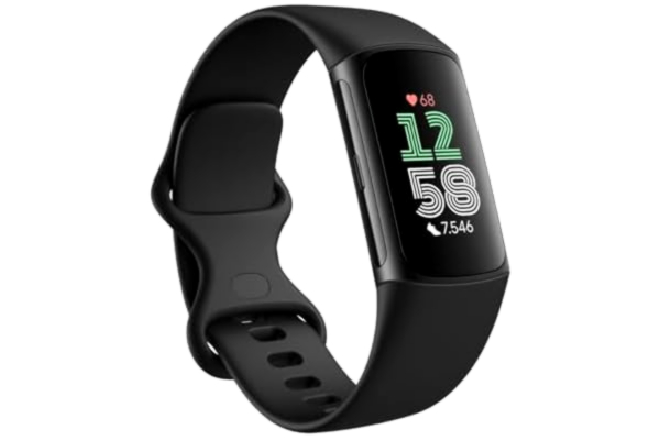 Fitbit  Charge 6 - black aluminium - activity tracker with infinity band - obsidian