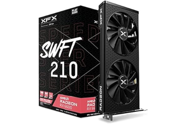XFX RX 6600 8GB XFX SWIFT210 CORE GAMING SPEEDSTER