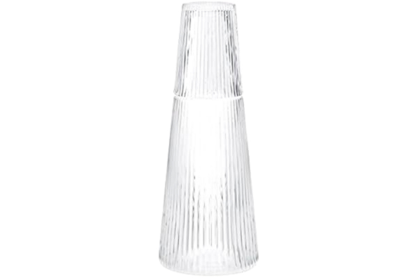 Stelton  – Pilastro Carafe med glas 1 l (x-507)