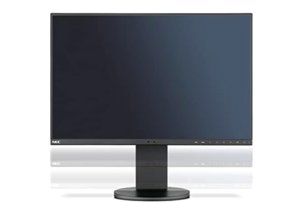 NEC  MultiSync EA241F-BK - Écran LED - 24" (23.8" visualisable) - 1920 x 1080 Full HD (1080p) - IPS - 250 CD/m² - 1000:1-5 ms - HDMI, DVI-D, VGA, DisplayPort - Haut-parleurs - Noir