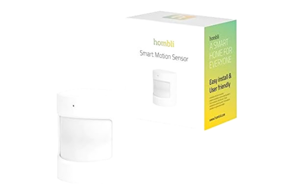 Hombli  Smart Bluetooth PIR Motion Sensor – trådlös rörelsesensor, batteridriven, 120 graders betraktningsvinkel, kontroll via Hombli App, Bluetooth 4.2