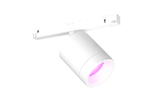 Philips  Hue Perifo rälsbelysning utökningsspotlight vit: Philips Hue White and Color, 5.3W, Zigbee & BT, röststyrning via Amazon Alexa, Google Home Assistant och Siri