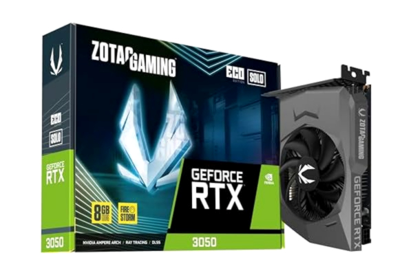 Zotac ZOTAC GeForce RTX 3050 - 8GB GDDR6 RAM - Näytönohjaimet