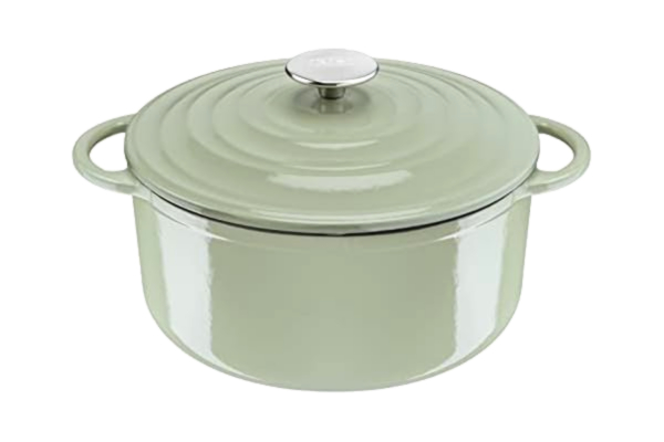 Tefal  LOV rund støpejernsgryte 5 liter, grønn