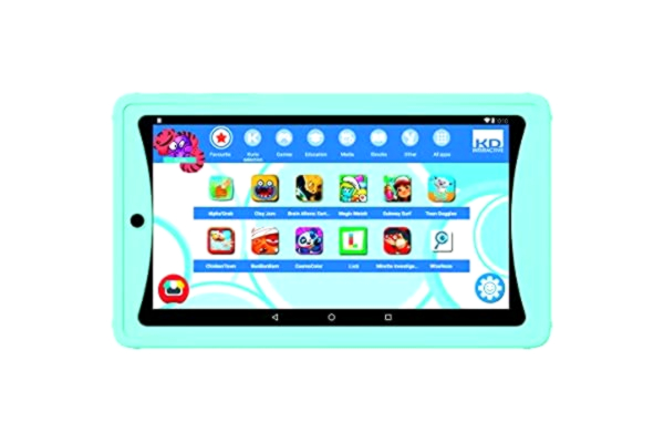 Kurio  Tab Lite Blauw - Kindertablet Blauw - Spatwater Proof - Beschermende Bumper - 7 Inch Scherm