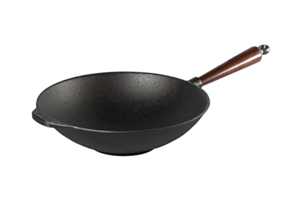 Skeppshult Wokkipannu puukahvalla - 3,5 litraa