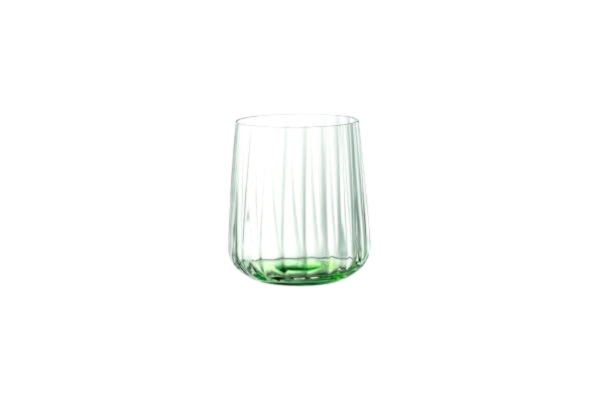 Spiegelau  & Nachtmann, 2-delat kopp-set, gröna dricksglas, kristallglas, 340 ml, löv, livsstil, 4453465