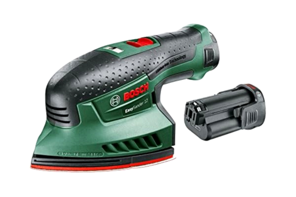 Bosch Szlifierka oscylacyjna Bosch EasySander 12 V (+ 2x akumulator 2,5 Ah + ładowarka + walizka)