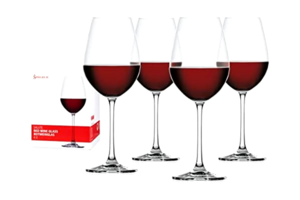 Spiegelau  Rödvinglas, set med 4, kristall, 550 ml, Salute, 4720171