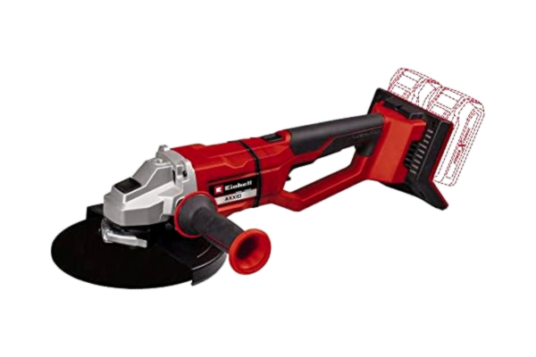 Einhell  Accu Haakse Sliijper AXXIO 36/230 Q Power X-Change (36 V, 230 mm schijfdiameter, 70 mm sllijpdiepte, Brushless, Quick-Fix-Nut, zonder slijpschijf, zonder accu)