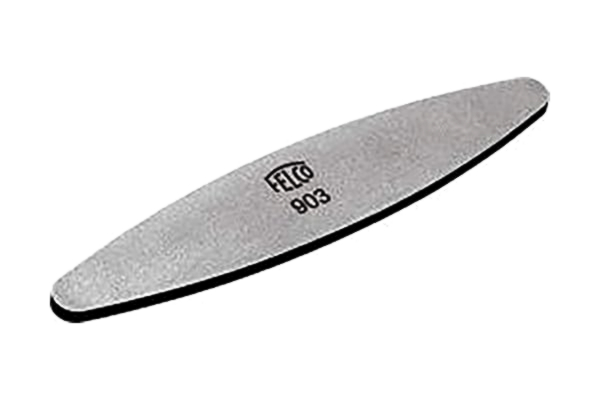 Felco FELCO 903 Slipsten med diamantbeläggning (sten av härdat stål, för trädgårdssaxar / beskärningssaxar, för slipning, gradning, härdning av bladet), 26 x 16 x 12 cm