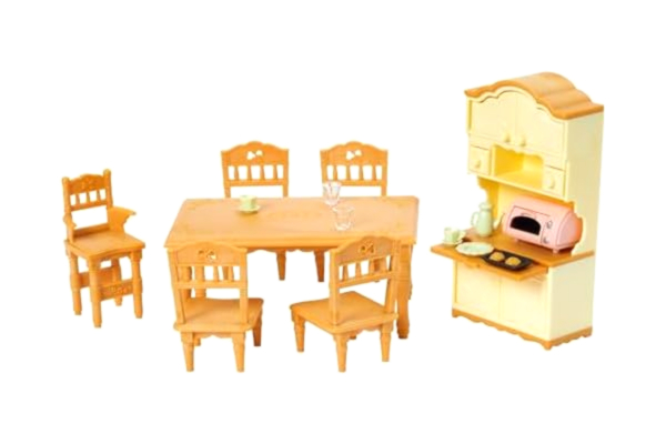Sylvanian Families  5340 Matrumsset, Flerfärgad